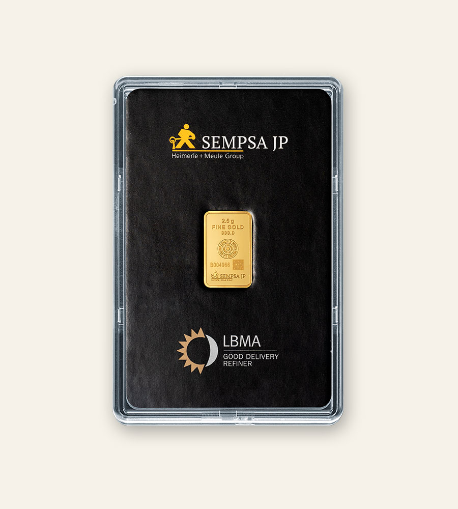 Lingote de ORO - Lingotes de inversión Mellado