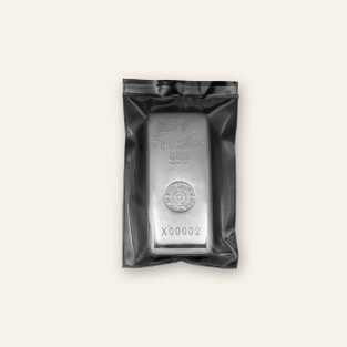 Lingote de Plata de inversión de 250 gr. de SEMPSA