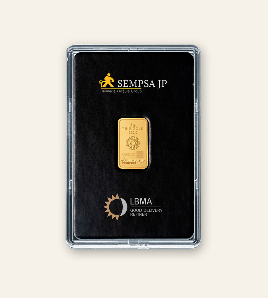 Lingote de ORO - Lingotes de inversión Mellado