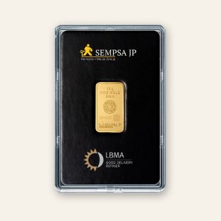 Lingote de ORO de inversión de 10 gr. de SEMPSA