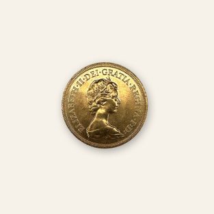 Moneda de Oro Soberano 1981