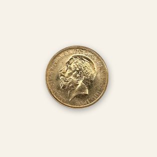 Moneda de Oro Soberano de 1913