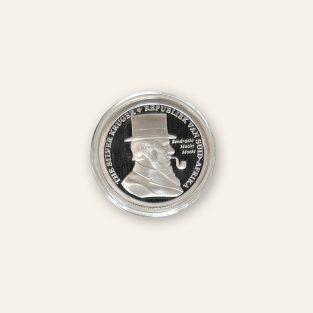 Moneda de Plata 1 Onza – Silver Krugerrand (Republiek van Suid-Afrika)