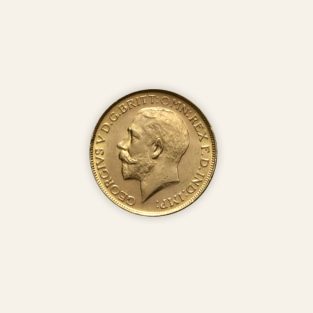 Moneda de Oro Soberano 1915
